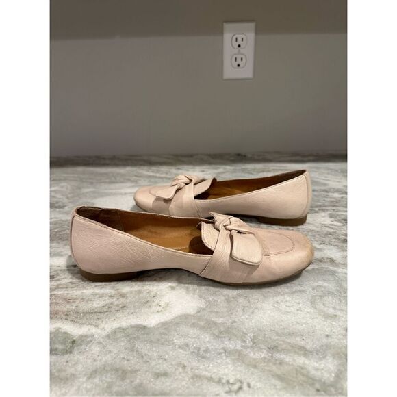 Born KHELK22 Blush Link Bow Flats Shoes Size 7.5 - Picture 9 of 12